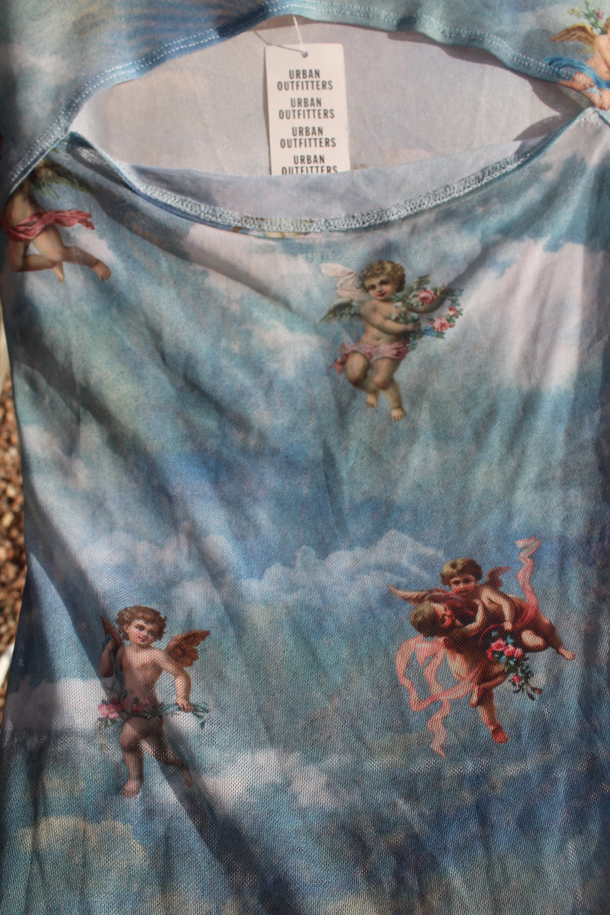 Blue Urban Outfitters Cupid Dress