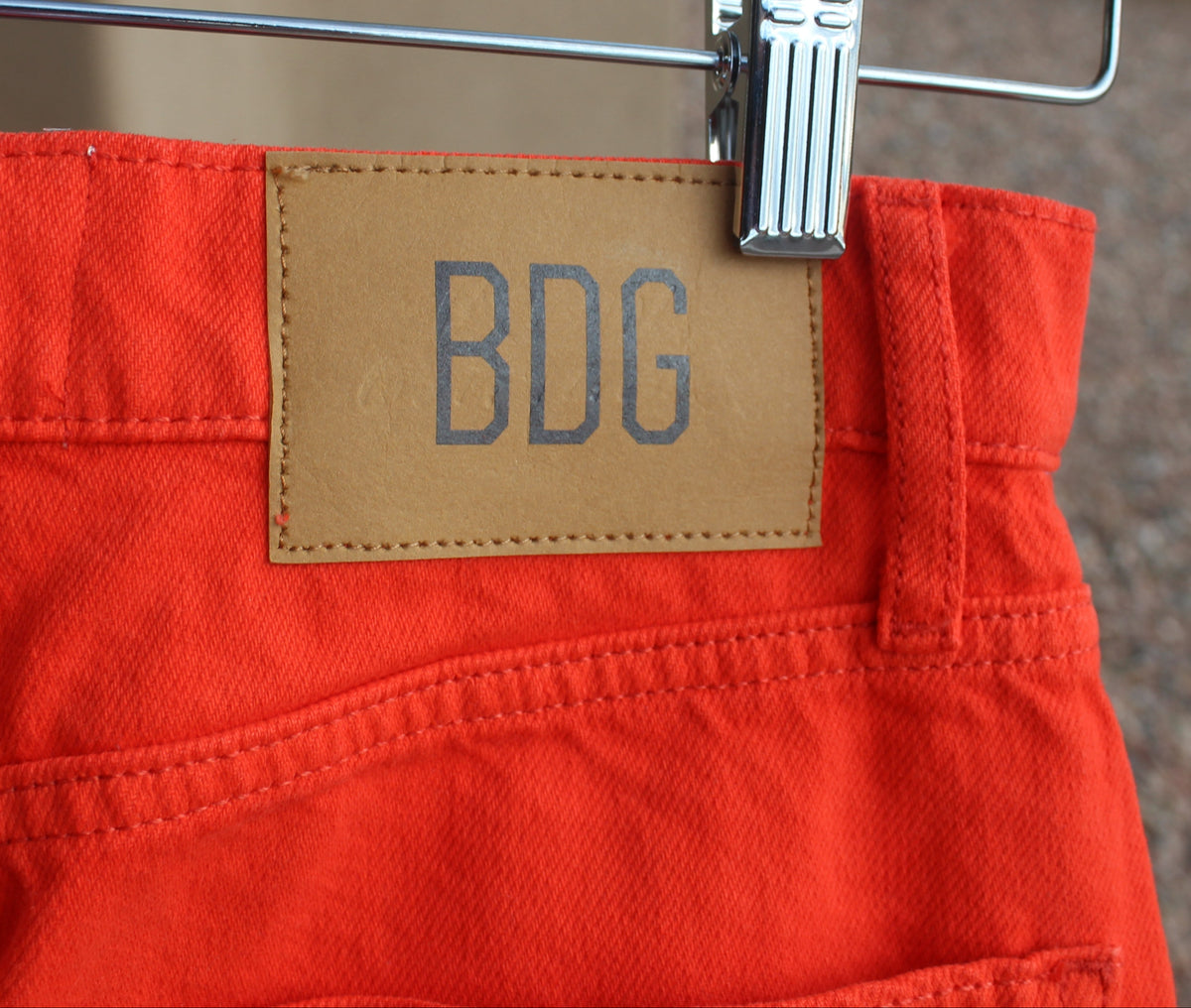 Bright Orange Trousers