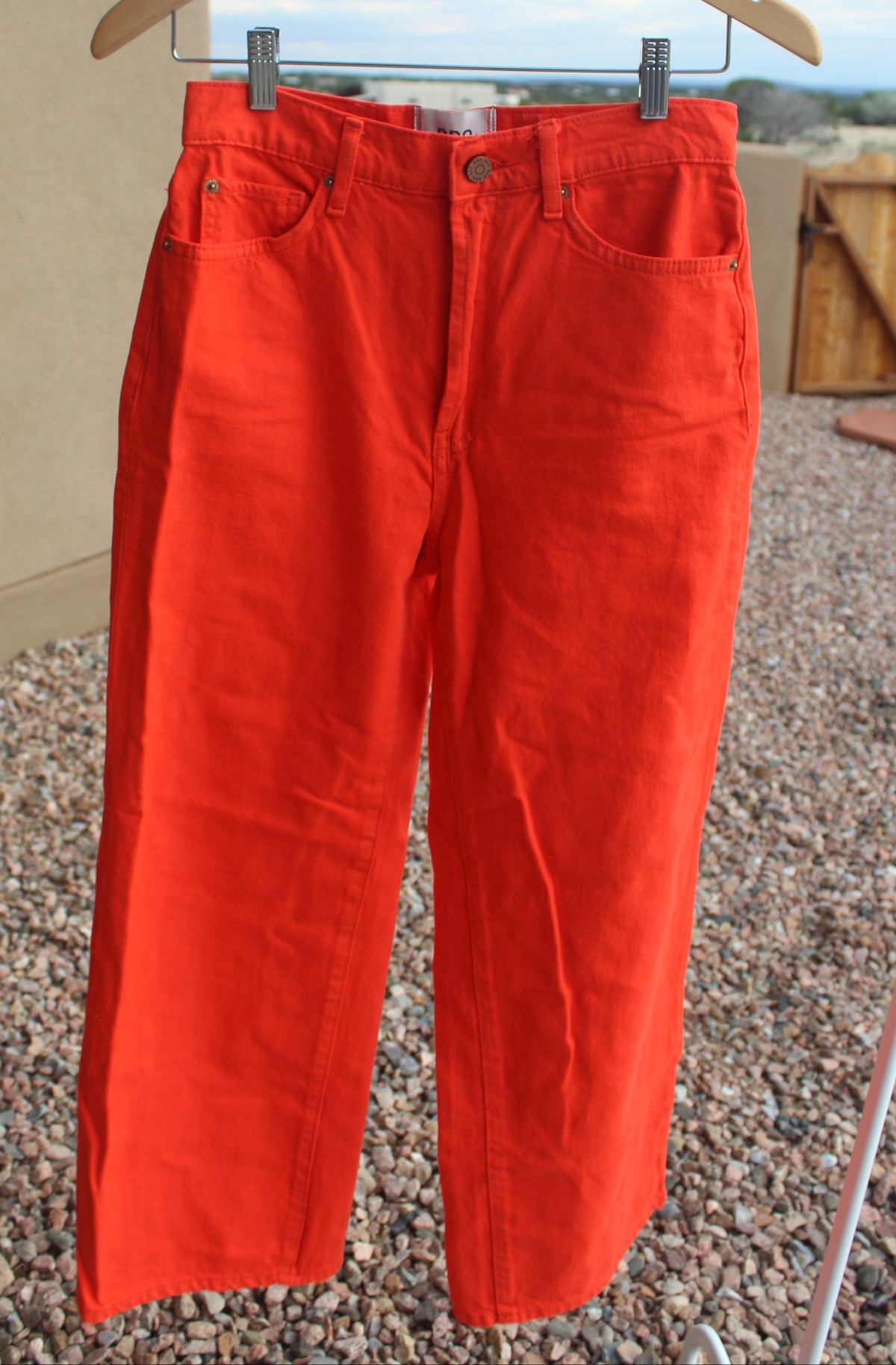 Bright Orange Trousers