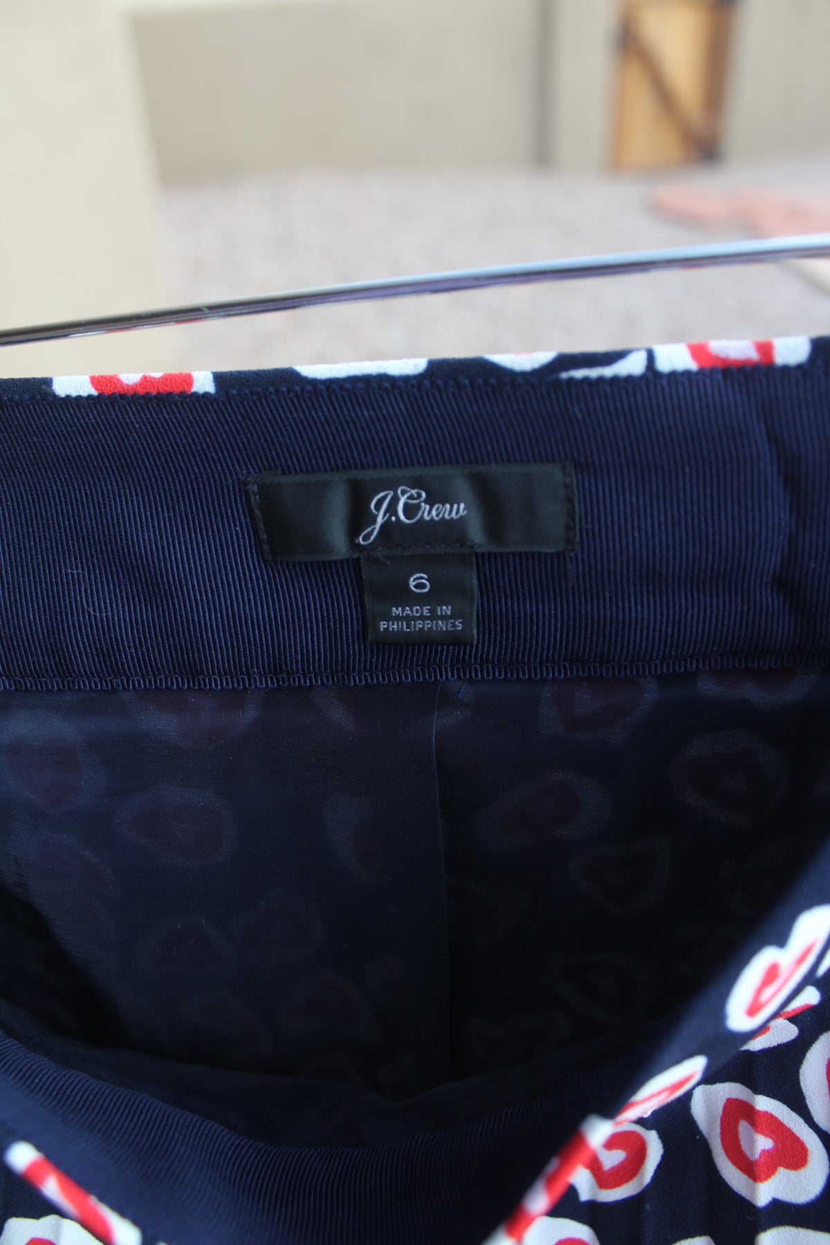 JCrew Heart Skirt