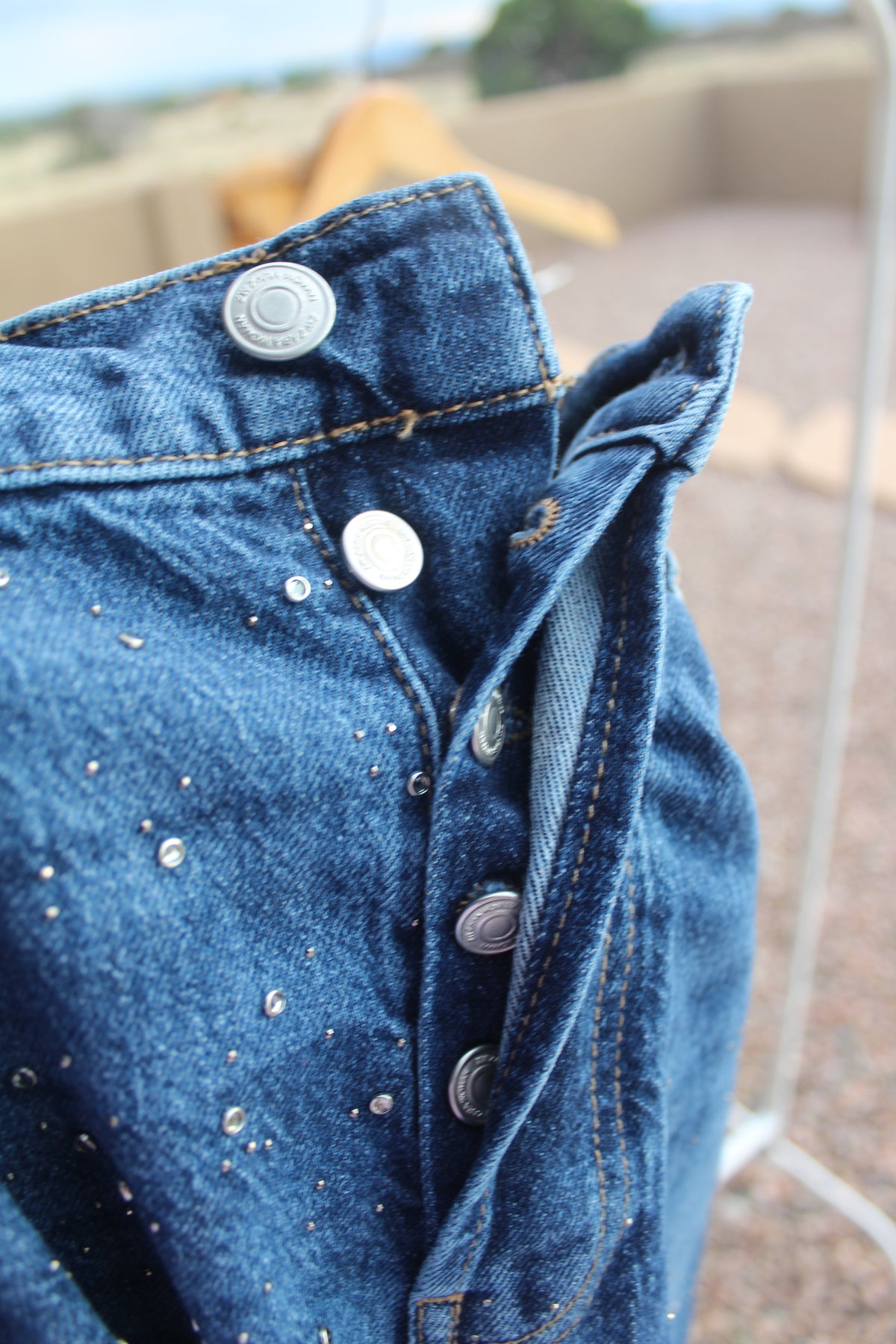 Zara Gemstone Jeans